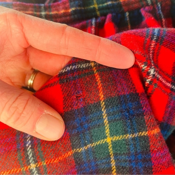 Vintage Pendleton Boyd Tartan Wool Plaid Midi Skirt - Picture 11 of 11